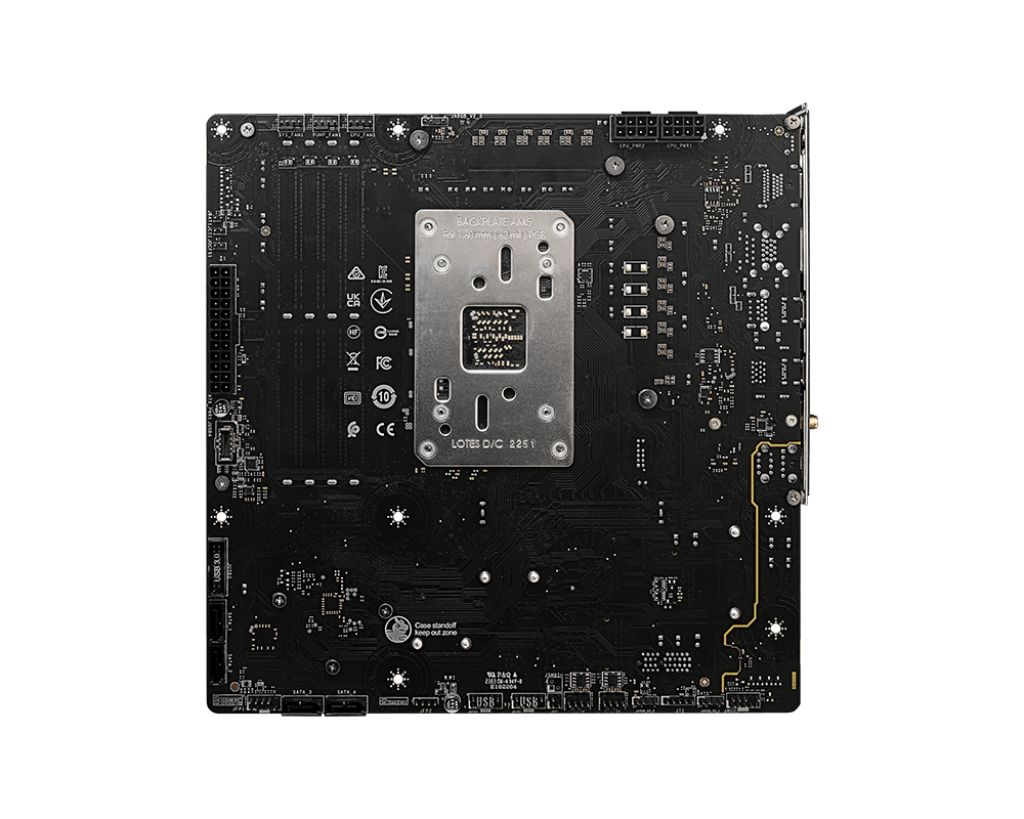 B650M PROJECT ZERO, Socket AM5, DDR5, Wi-Fi, BT, mATX_4