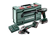 METABO COMBO SET 18V 2.4.3 (BS18+W18) 1x4 0Ah  1x2 0Ah METABOX_1