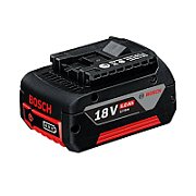 BOSCH. BATTERY 18V 5 0Ah x3 +CHARGER GAL 18V-40 +LB_4