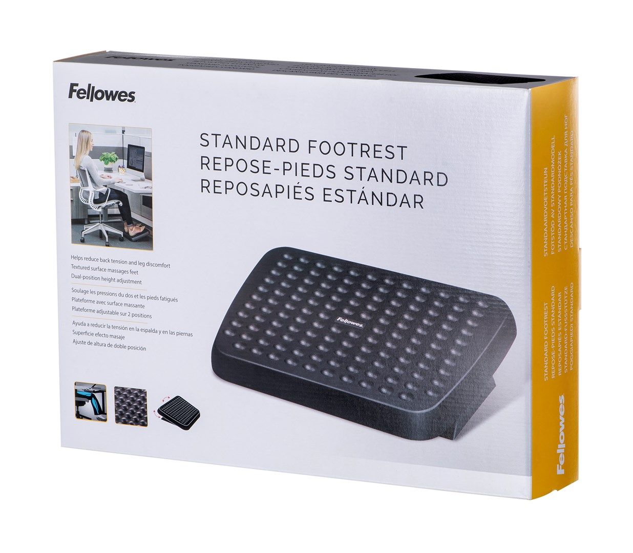 Fellowes Ergonomics footrest ergonomic office footrest black_7