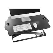 Ergo Office ER-419 Monitor Laptop Stand Desk Height Adjustable Standing Sitting Work Ultra Thin 10kg_8