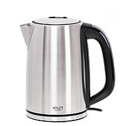 Adler AD 1340 electric kettle 1.7 L 2200 W Black  Silver_1