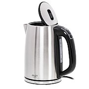 Adler AD 1340 electric kettle 1.7 L 2200 W Black  Silver_3