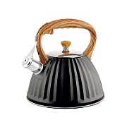 PROMIS TMC25D Kettle 3.0 l  ANTONIO  black  wooden handle_3