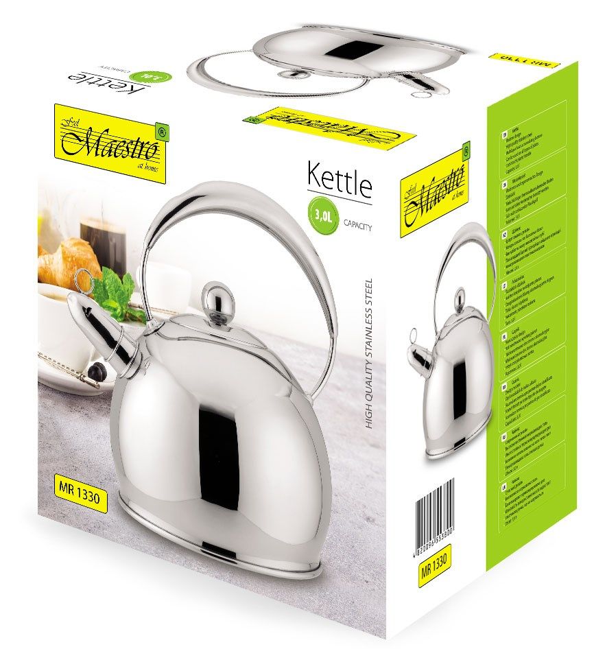 Non-electric kettle Maestro MR-1330 Silver 3.0 L_3