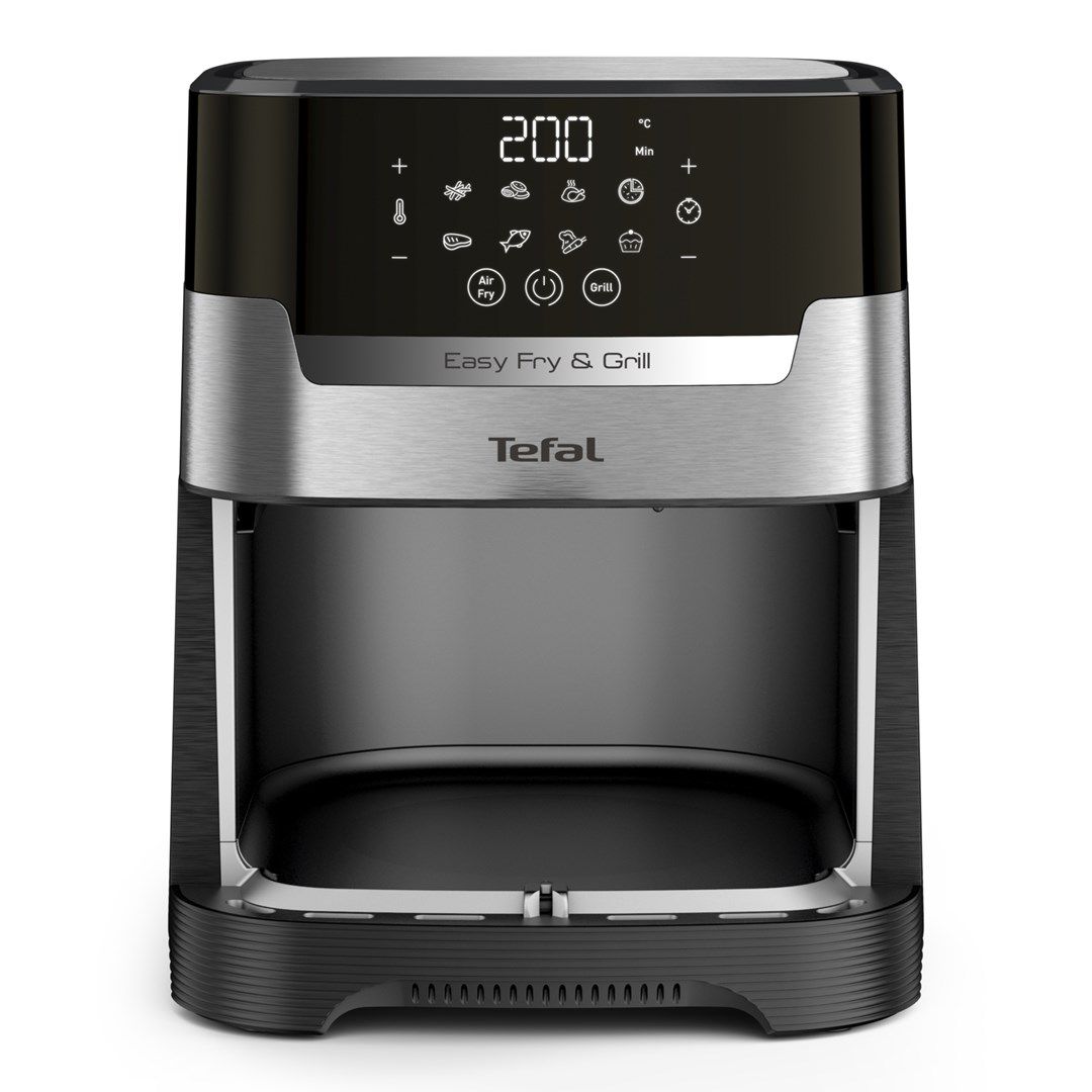 Tefal Easy Fry & Grill EY505D Single 4.2 L Stand-alone 1550 W Hot air fryer Stainless steel_2