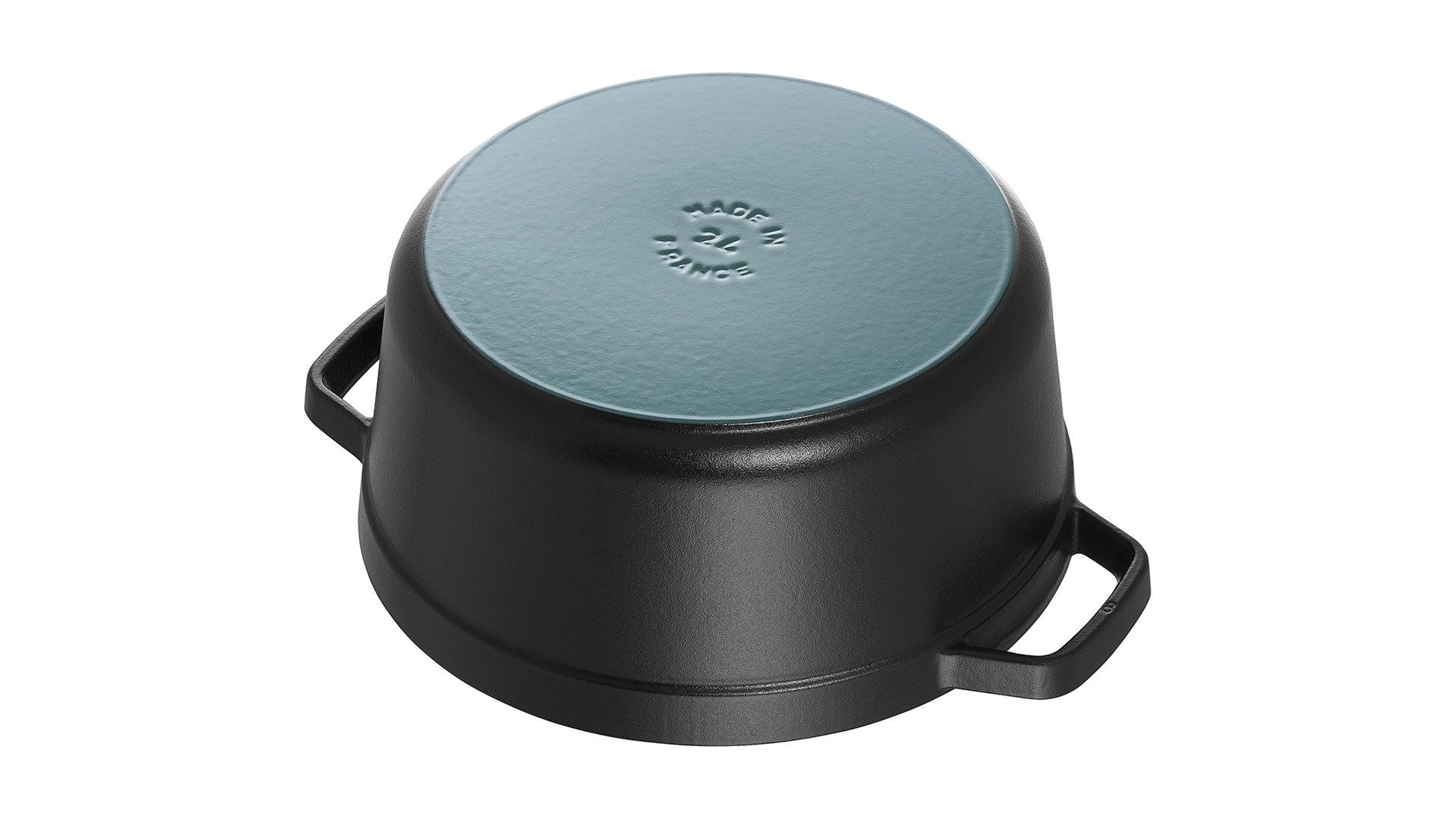 Staub Round Cast Iron Pot - Black  1.7 ltr_3