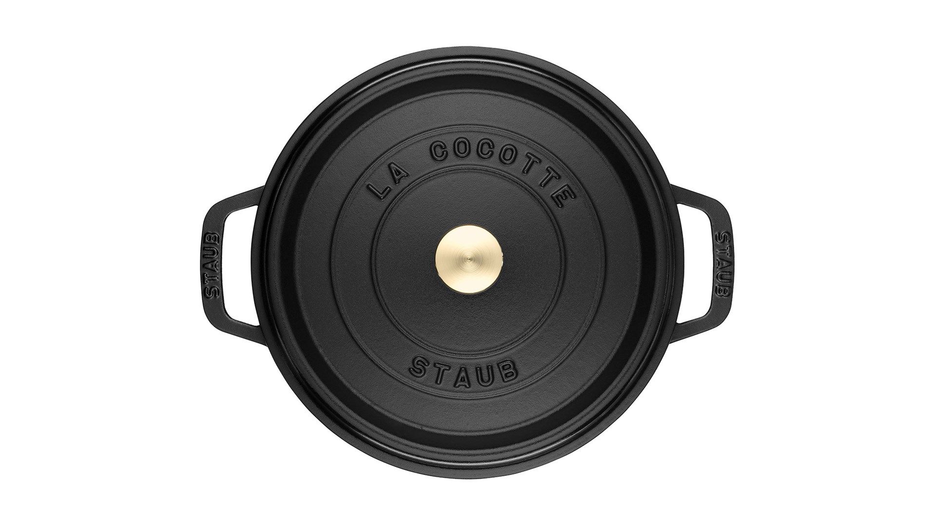 Staub Round Cast Iron Pot - Black  1.7 ltr_4