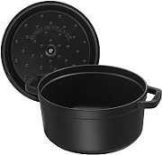 Staub Round Cast Iron Pot - Black  1.7 ltr_5