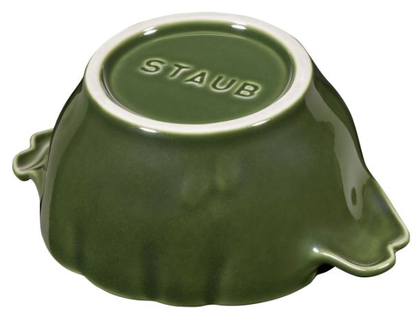 Mini Cocotte Ceramic Round Artichoke Staub - Green  470 ml_5