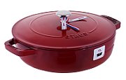 STAUB deep cast iron skillet 40511-475-0 -24cm_1