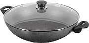 BALLARINI Ferrara Wok frying pan with 2 granite handles 36 cm FERR8KD.36D_1