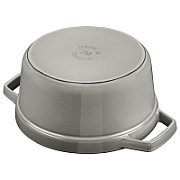 Staub Round Cast Iron Pot - 5.2 ltr  Graphite_2