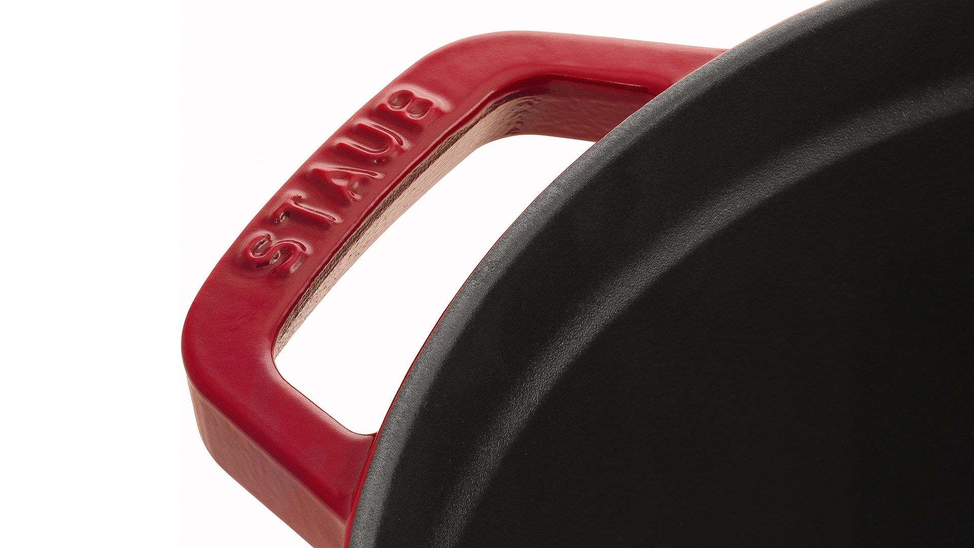 Staub Round Cast Iron Pot - 5.2 ltr  Red_3