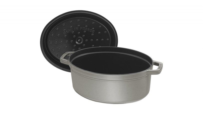 STAUB Oval cast iron pot 3.2l graphite_5