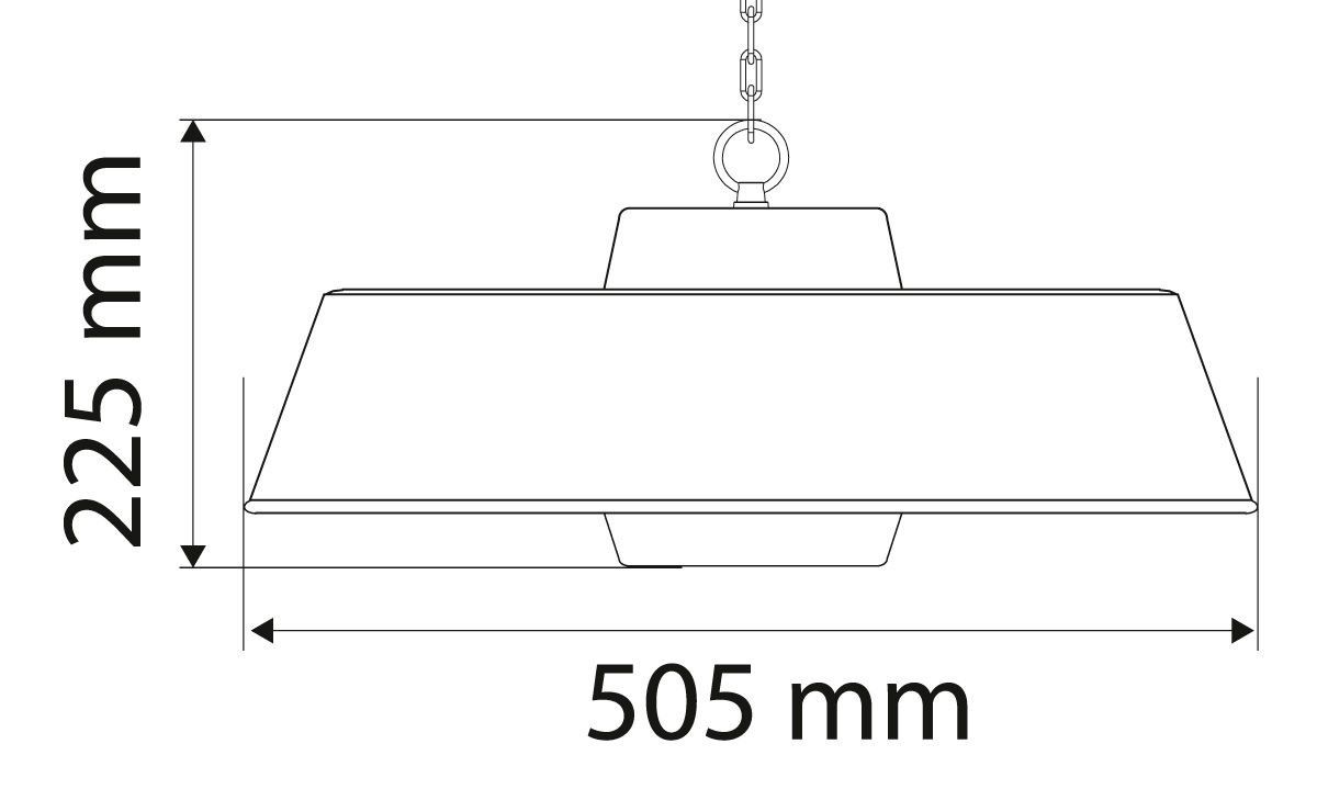 Aluminium radiant ceiling heater 2000W NEO Tools 90-038_7