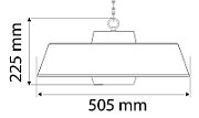 Aluminium radiant ceiling heater 2000W NEO Tools 90-038_7