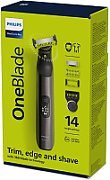 Philips OneBlade Pro Foil shaver Trimmer Chrome_1