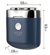 Adler AD 2937 men's shaver Rotation shaver Blue_8