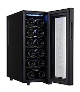 Adler Beverage Pantry AD 8083 Energy efficiency class G Free standing Bottles capacity 12 Black_2