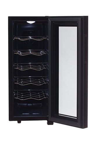 Adler Beverage Pantry AD 8083 Energy efficiency class G Free standing Bottles capacity 12 Black_3