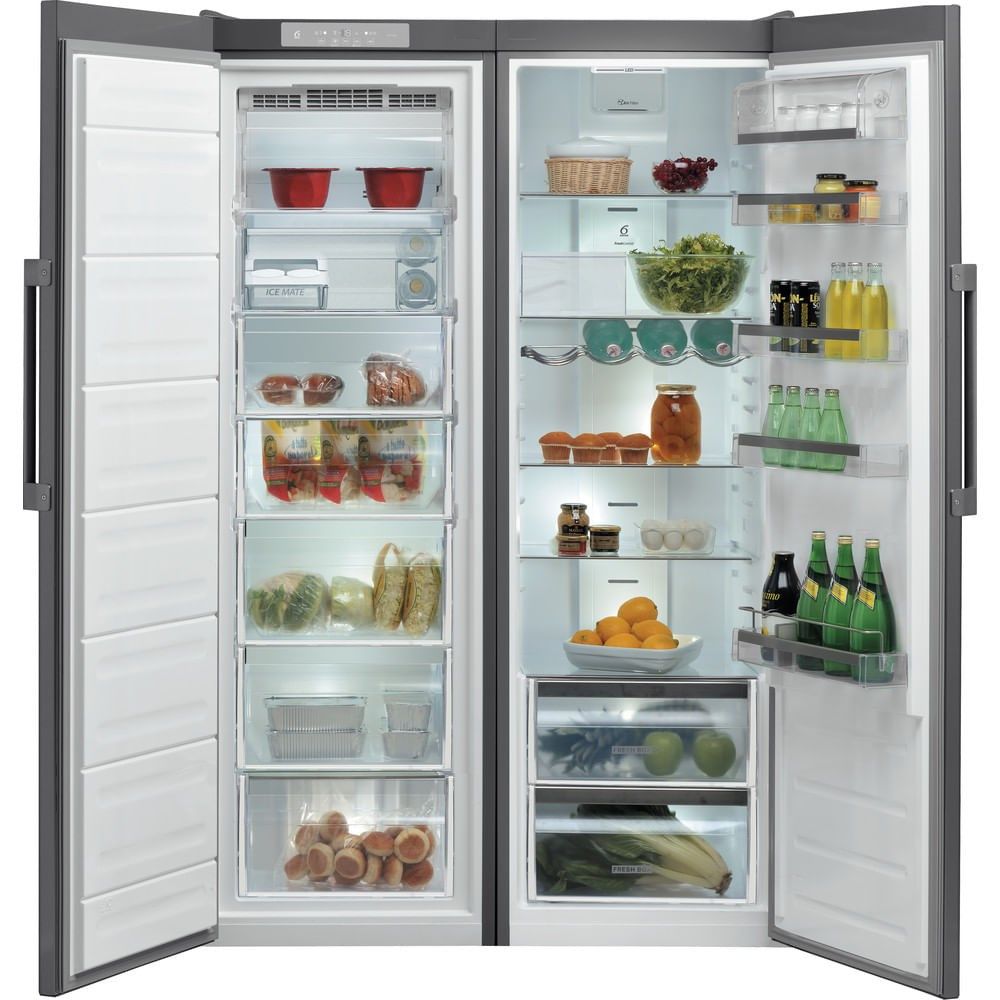 Whirlpool SW8 AM2Y XR 2 fridge Freestanding 364 L E Stainless steel_2