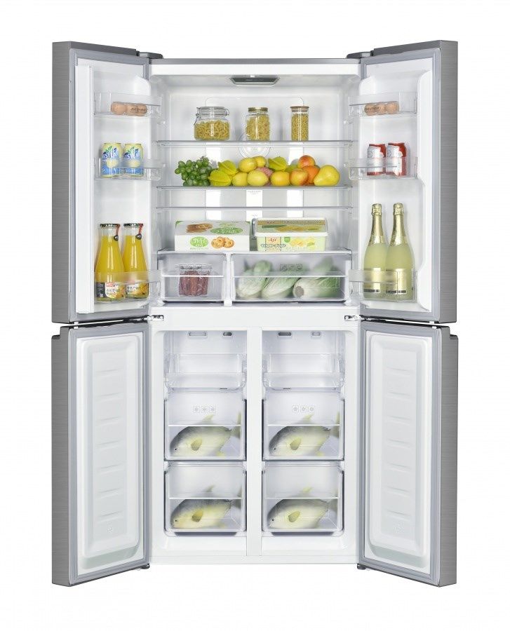 MPM 434-SBF-04 fridge-freezer Freestanding 472 L Stainless steel_2