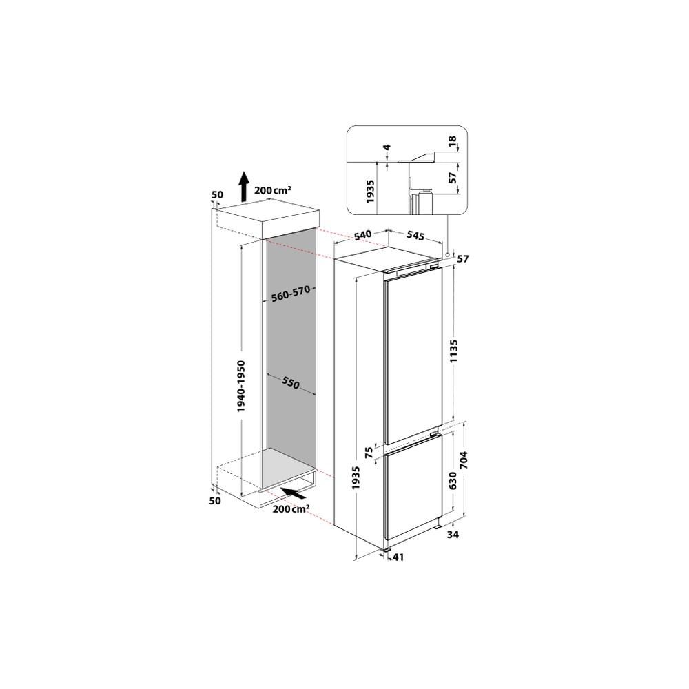 Whirlpool ART 9811 SF2 Built-in 306 L E White_4