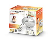 Esperanza EKM007WE mixer Hand mixer Gray  White 150 W_3