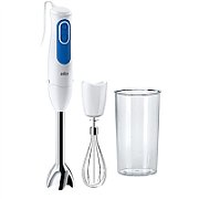 Braun | MQ 3005 Immersion | 700 W | Hand Blender | Hand Blender | Number of speeds 2 | White/Blue_1