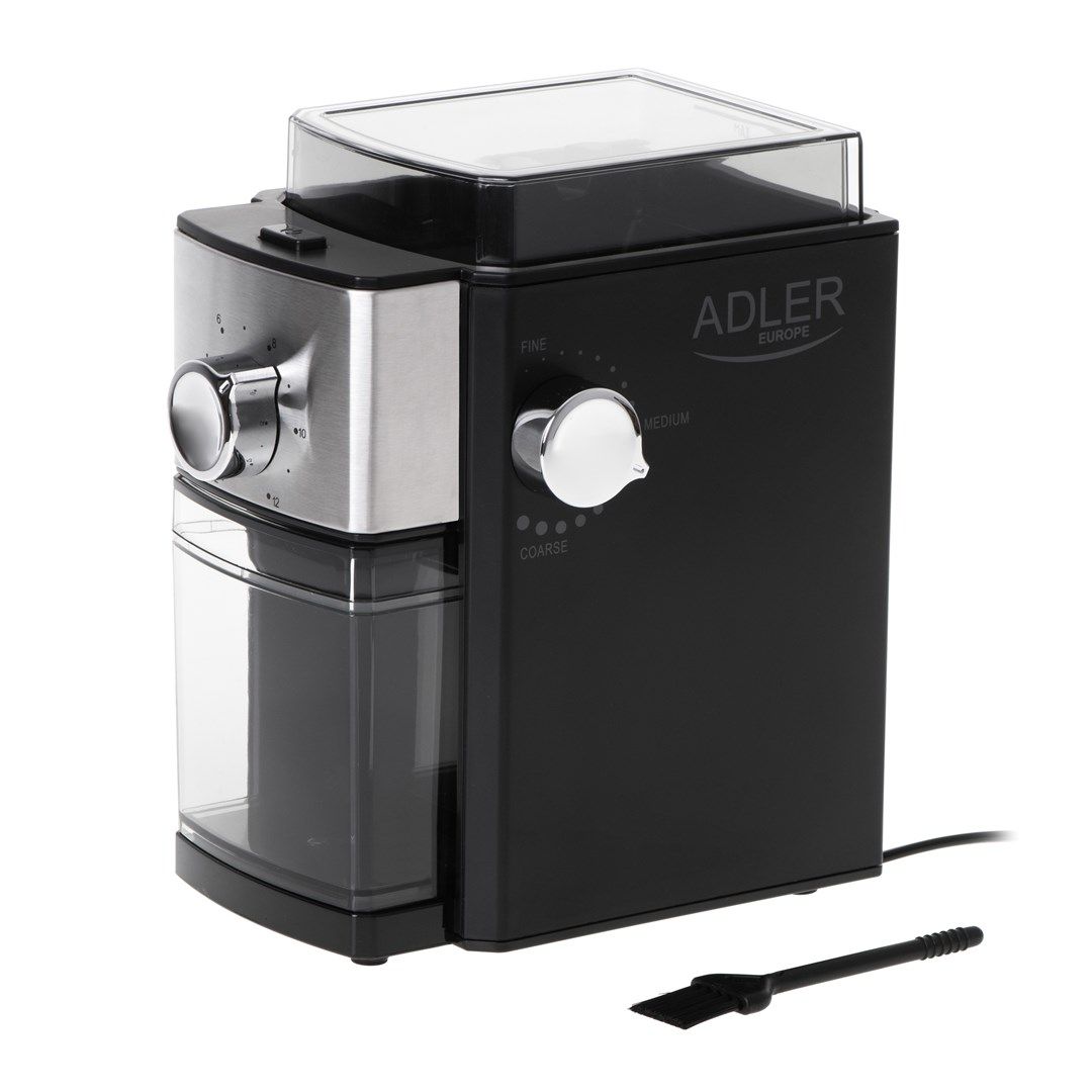 Adler | AD 4448 | Coffee Grinder | 300 W | Coffee beans capacity 250 g | Number of cups 12 per container pc(s) | Black_3