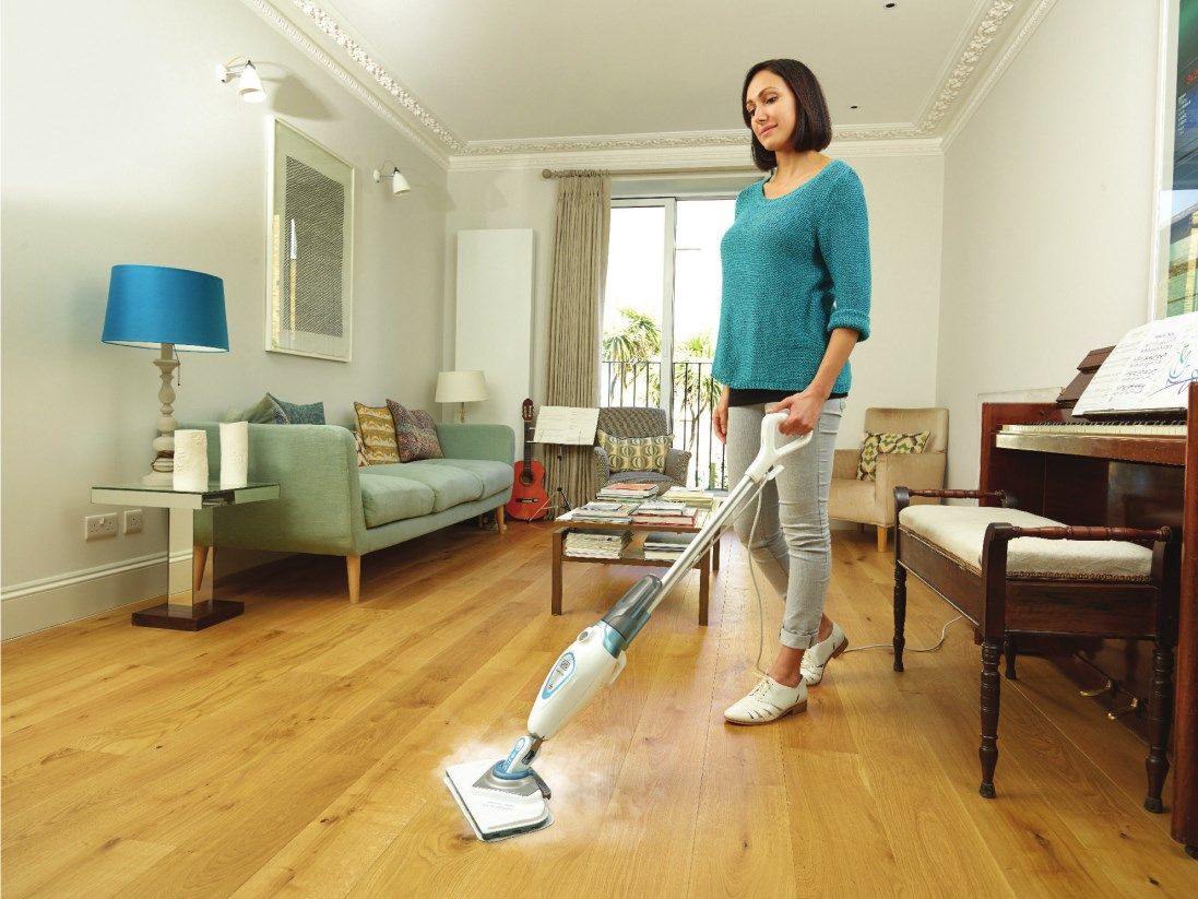 1600W Steam Mop  350ml Detachable Container  Variable Quantity P_4