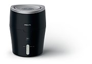 Philips | HU4813/10 | Humidifier | Water tank capacity 2 L | Suitable for rooms up to 44 m2 | Natural evaporation process | Humidification capacity 300 ml/hr | Black_1