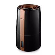 Philips | HU3918/10 | Humidifier | 25 W | Water tank capacity 3 L | Suitable for rooms up to 45 m2 | NanoCloud evaporation | Humidification capacity 300 ml/hr | Black_1