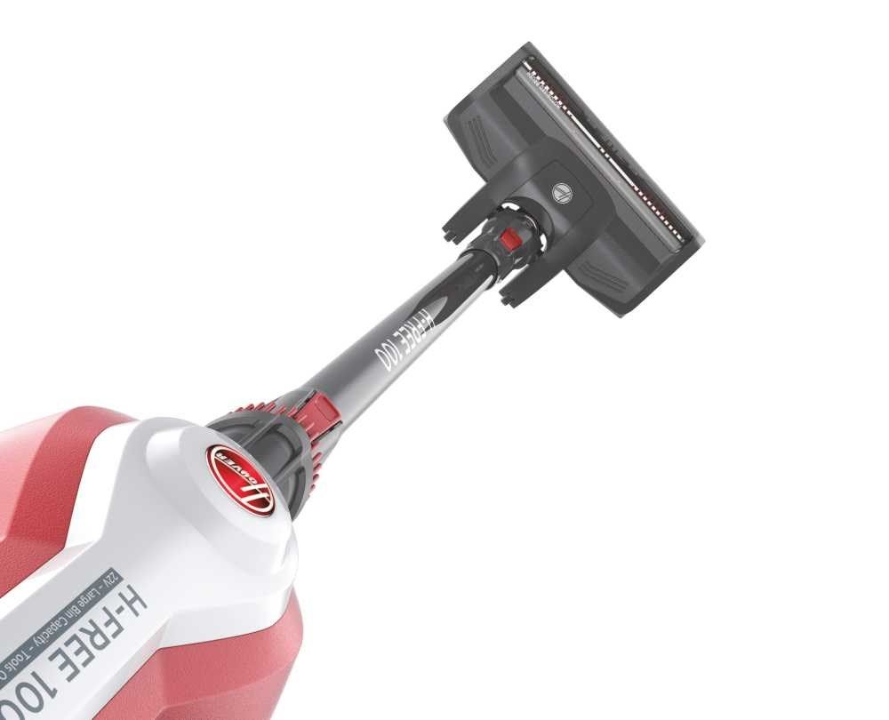 Hoover HF122RH 011 Stick vacuum Battery Dry Fabric Bagless 0.9 L 170 W Red  Silver_7