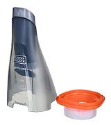 Black & Decker NVC220WBC handheld vacuum Blue  Chrome Bagless_7