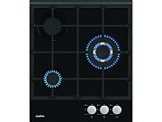 Simfer Hob H4.305.HGSSP Gas on glass Number of burners/cooking zones 3 Rotary knobs Black_1