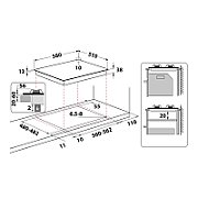 Whirlpool TGML 661 IX R Stainless steel Built-in 58 cm Gas 4 zone(s)_9