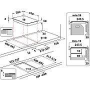 Whirlpool WS Q0530 NE Black Built-in 28 cm Zone induction hob 2 zone(s)_12