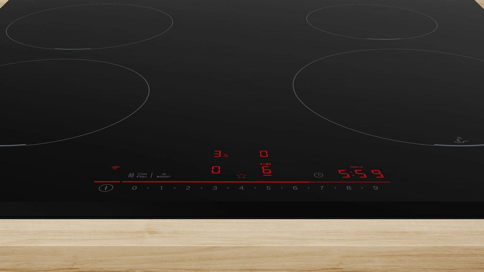 Bosch Serie 6 PIE631HB1E hob Black Built-in 60 cm Zone induction hob 4 zone(s)_2