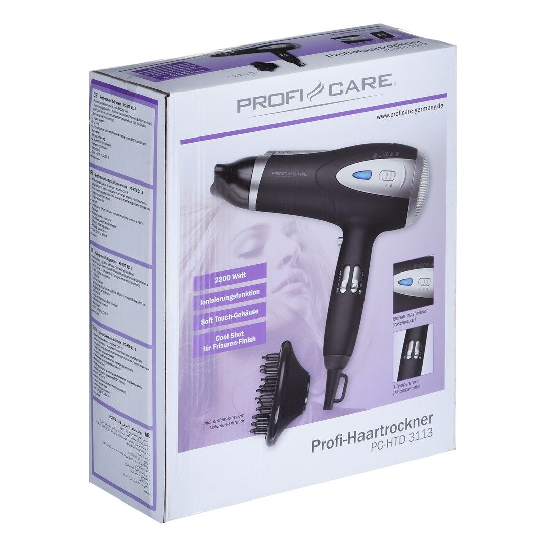 ProfiCare PC-HTD 3113 hair dryer 2200 W Black_7