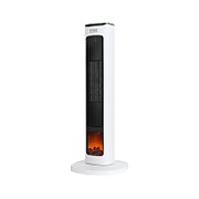 PTC Teesa tower fan heater with fireplace imitation function._2