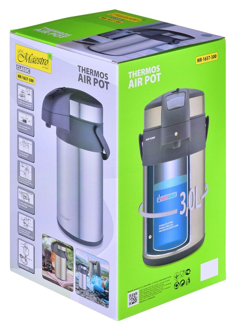 Travel thermos 3 l MR-1637-300-GOLD Maestro_9