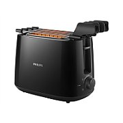 Philips | Daily Collection Toaster | HD2583/90 | Number of slots 2 | Housing material Plastic | Black_1