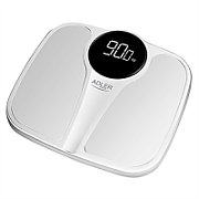 Adler | Bathroom Scale | AD 8172w | Maximum weight (capacity) 180 kg | Accuracy 100 g | Body Mass Index (BMI) measuring | White_1