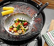 BBQ Grill Wok With Detachable BBQ Handle_1