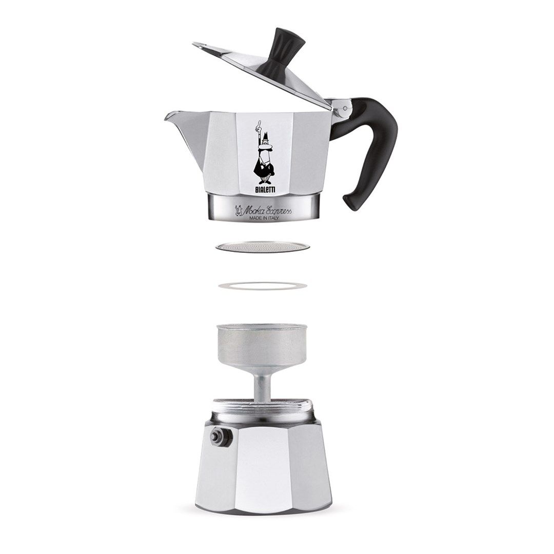 Coffee maker BIALETTI MOKA EXPRESS 18TZ 900 ml Silver_4