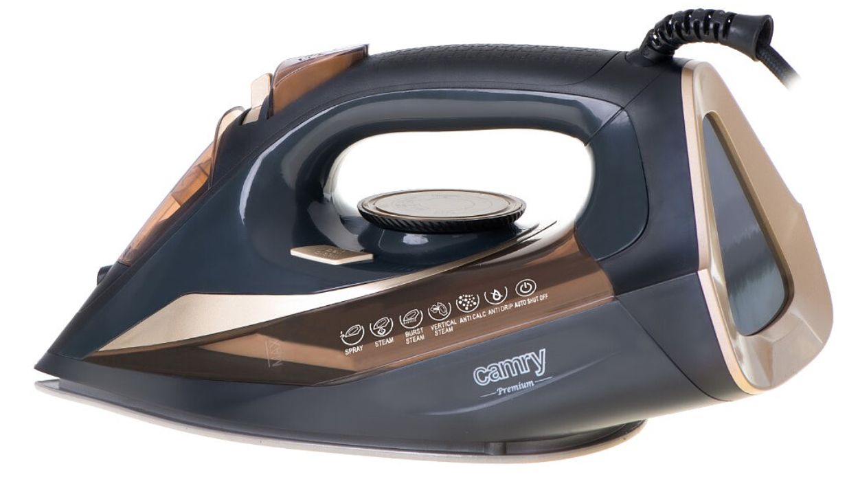 Camry CR 5036 3400W black-copper steam iron_5