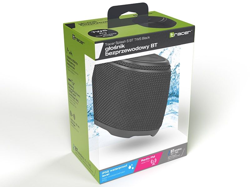 Tracer Speakers TRACER Splash S TWS BLUETOOTH black TRAGLO47150_5