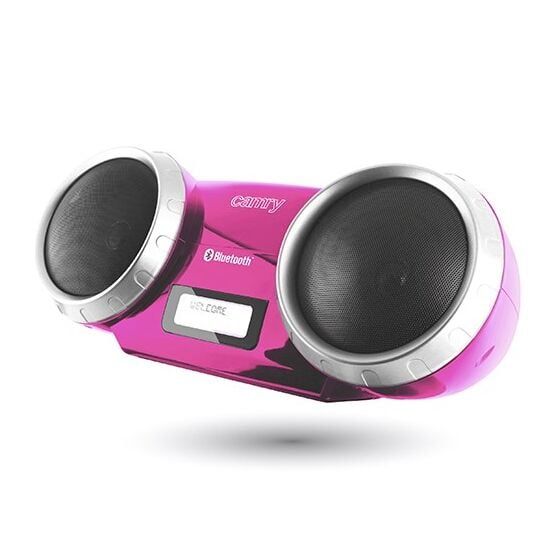 Camry Premium CR 1139p Stereo portable speaker Black  Grey  Pink 5 W_2